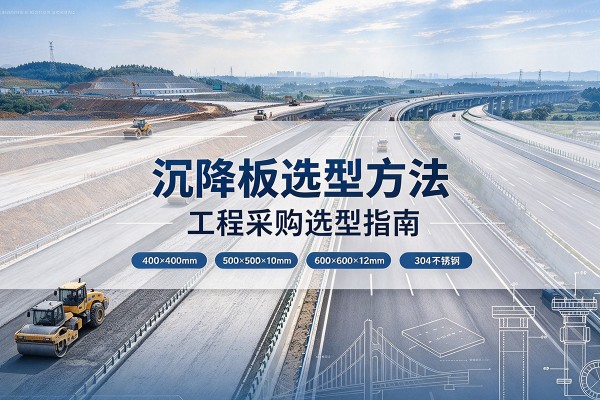 涪城沉降板选择方法
