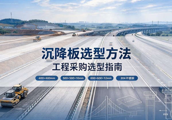 涪城沉降板选择方法